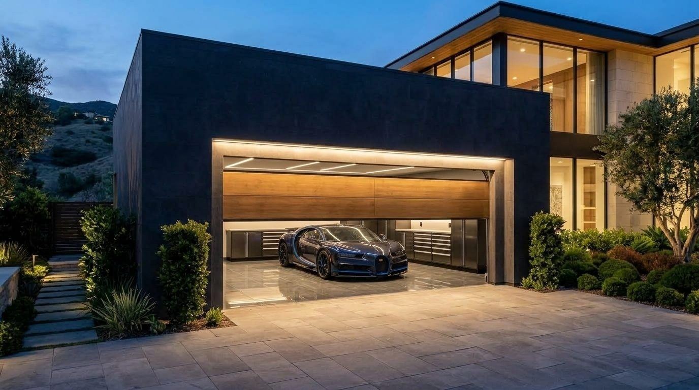 David Williams Garage Door Roller Repair Overhead Garage Door Gliding Open in Woodlake, CA
